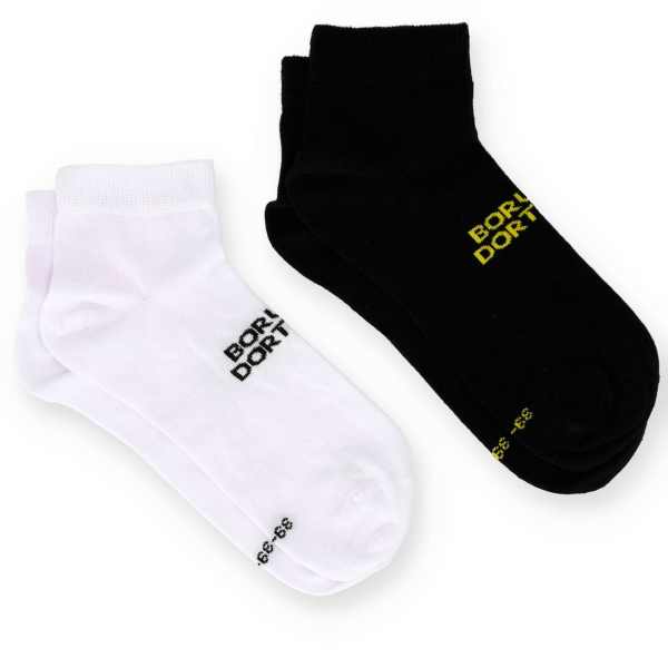 Borussia Dortmund BVB Sneaker Socken 2er Set Gr. 39-46